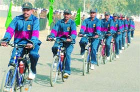 A cycle rally to commemorate the 225th anniversary of the Corps of Engineers concluded at Jalandhar Cantonment