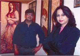 Artists Sirish and Alka