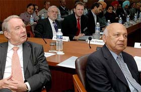 Delegates at a seminar on Management Practices and Provision of Civic Services in European countries and Progressive Indian states in Chandigarh
