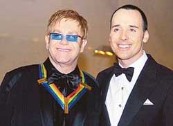 Sir Elton John and David Furnish