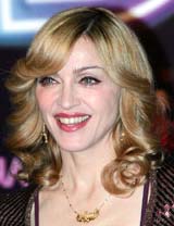 Pop star Madonna smiles during a news conference in Tokyo on Wednesday