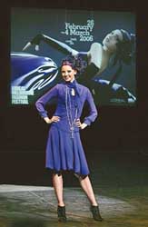 Ballerina Jillian Kempton poses for the cameras as she is announced as the face of the 2006 L'Oreal Melbourne Fashion Week at a launch in Melbourne on Monday. The Fashion Week, which will display the best in Australian fashion, is due from February 26  to March 4, 2006. 