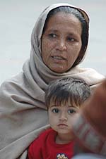 Harpreet with her grandmother Drashan Kaur