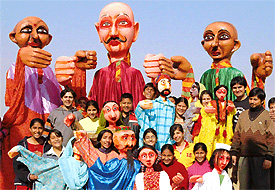 Students of Ryan International are ready for their annual show on Wednesday