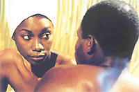 Stills from The Price of Forgiveness and Tasuma
