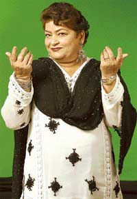 Famous choreographer Saroj Khan