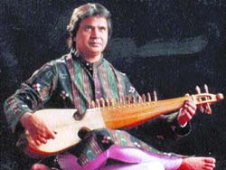 Ustad Gulfam Ahmad, one of the participants in the event.