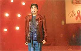 Raju Srivastav performs at Masti Express