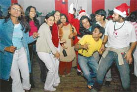 DANCE DANCE: NIFD students jive to the latest Bollywood tunes.