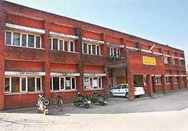 A view of the mini primary health centre at Lalru, which has been waiting for upgradation to the civil hospital.