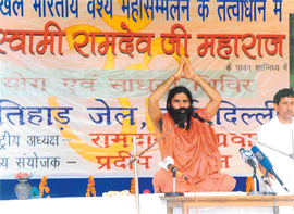 Swami Ramdev is riding the popularity tide