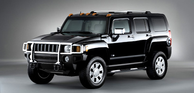 Hummer H3x picture is shown in this handout released to the media