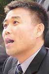 Mr Jeong Jong Hyo, Principal of Girls High School, Mokpo (South Korea) during a press conference in Mohali on Saturday. 