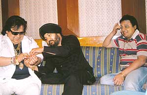Daler Mehndi, a professed fan of music director Bappi Lehari is delighted to be singing to his ideals tune