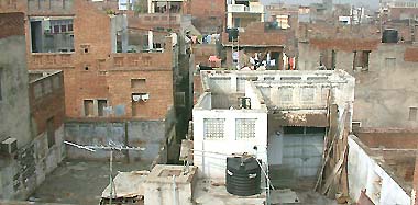 A view of Katra Dal Singh, near the Harmander Sahib