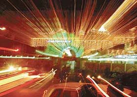The Sector 34 gurdwara has been tastefully illuminated on the eve of birth anniversary of Sri Guru Gobind Singh