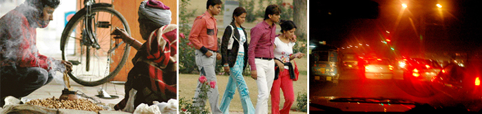 Some seek warmth in groundnuts while some others in bright colours. Others struggle to navigate through the fog