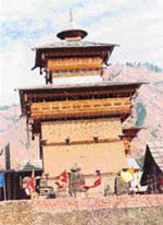 The Bondra temple in Bachoonch