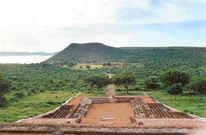Amaravati is closely associated with Dhanyakataka, where the Buddha first revealed the Kalachakra
