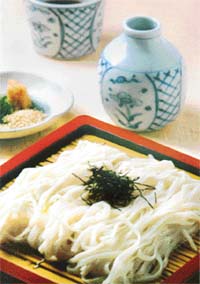 TOKYO DELIGHTS: Wheat noodles and Sushi snacks