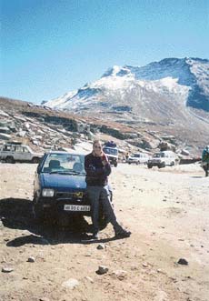 M.M. Mehta in the shadow of the Rohtang peak