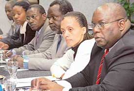 Delegates from 11 African nations participate in the Industrial Services Training Programme at Chandigarh on Thursday. 