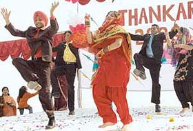 Participants at Jhankar-2006 organised at Sanjay Public Senior Secondary School, Chandigarh