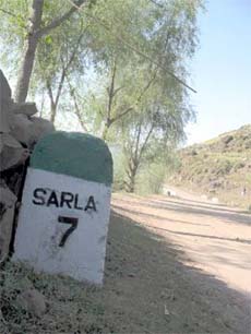 The road that would link the border town of Poonch with Rawlakot in Pakistan occupied Kashmir