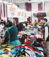Residents prefer to buy everything on sale