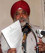 BJP leader H. S. Balli