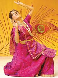 Danseuse Shovana Narayana performs at Kalagram in Chandigarh