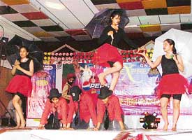 Students of various colleges take part in “Expression 2006”, a two-day cultural extravaganza, which began at the GNIMT in Ludhiana on Friday