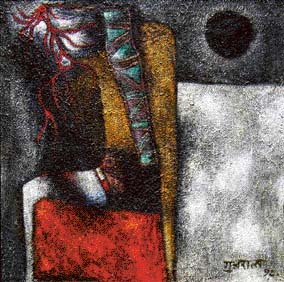 Christ 1992, acrylic on canvas