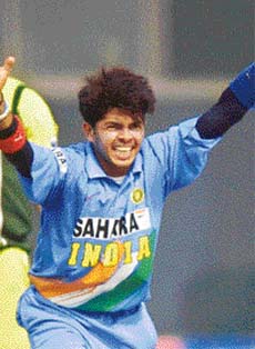 Sreesanth, the first lad from Kerala to make it to the Indian team, made his presence felt in the last three one-dayers