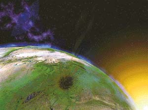 Carbon dioxide levels in the air are higher now than at any time in the past
