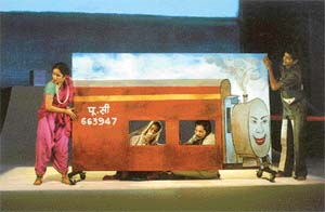 A moment in Aadhi Raat Ke Bachey  Abhilash Pillais retake on Rushdies novel