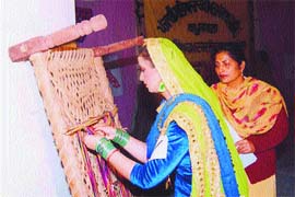 Weaving tradition into daily life