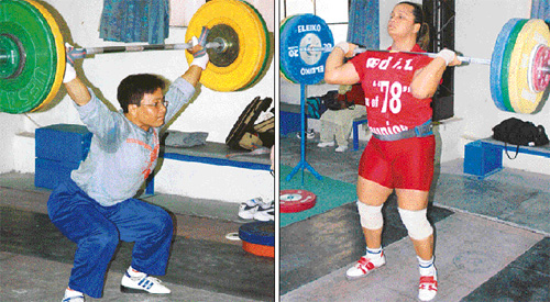 Kunjarani Devi and Simple Kaur have set their sights on a gold medal in Melbourne