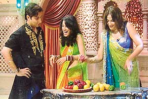 Telestar Varun and wife Rageshwari in Jodee Kamal Ki