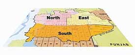 The city has been divided among the SDMs of Central, East and South for the purpose of detection and removal of encroachments.