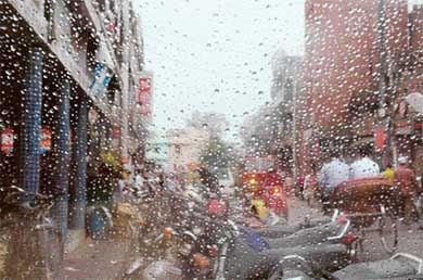 A pretty picture of rain in Ludhiana