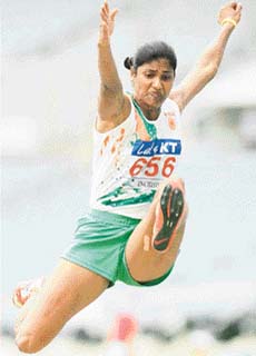 Heptathlete Soma Biswas, who won the gold at the Asian Athletics Championships last year, is a medal prospect for India at the Commonwealth Games