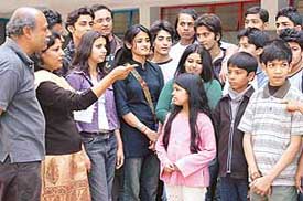 Members of the Pakistani theatre group, Punjab Theatre, were in Chandigarh on Tuesday to present a play based on the theme of wildlife and environment conservation