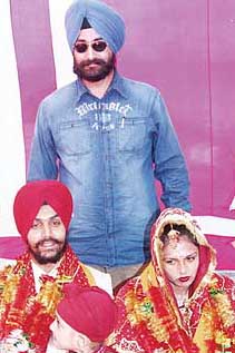 Jagtar Singh Tara at  the marriage of Sukhwinder Singh Sukhi.