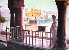 The seat of the royal throne of Mughal emperors has been lying unnoticed in the Golden Temple complex. 