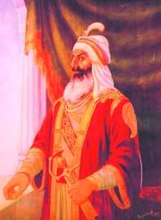 A portrait of Sardar Jassa Singh Ramgarhia 