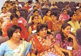 Delegates attend a workshop on Neuro development disorders at Advanced Paediatric Centre of the PGI, Chandigarh