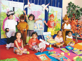 Tiny tots of Lovely Lotus School celebrate World of Learning Day in Ludhiana