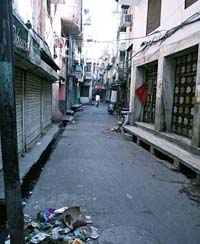 A view of Kaurrian Wala Khoo where Indians were made to crawl by British soldiers.