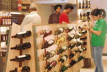 Now one can buy wine in style